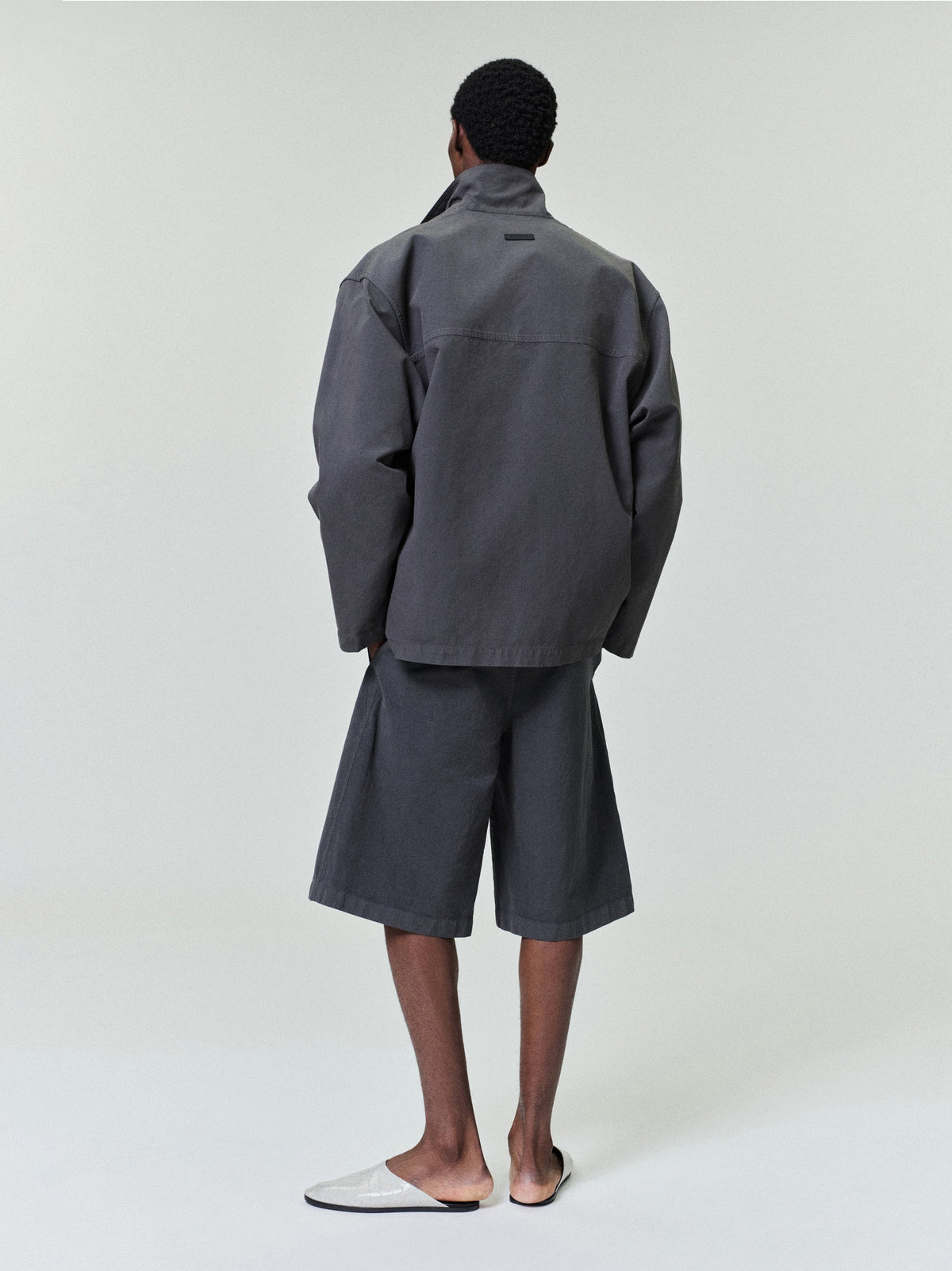 Garment Dyed Cotton Casual Short