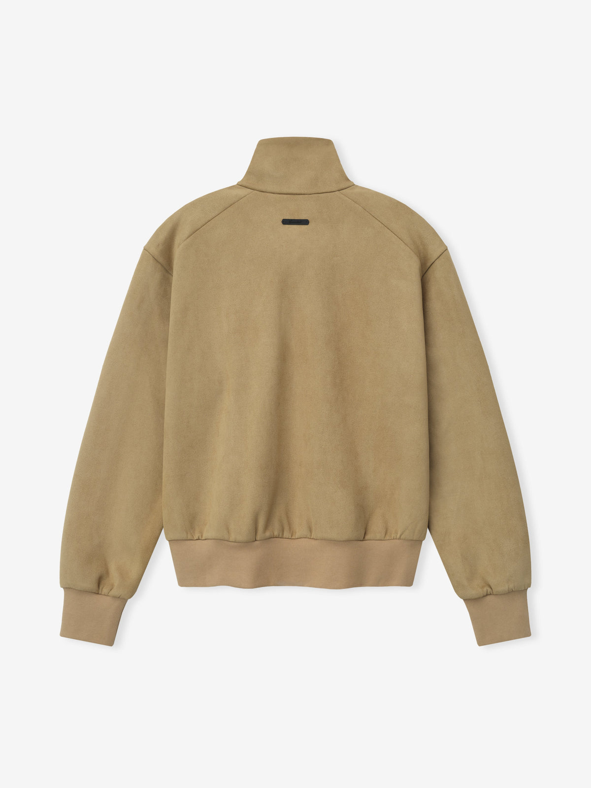 Womens Suede Fleece Signature Vintage Track Jacket