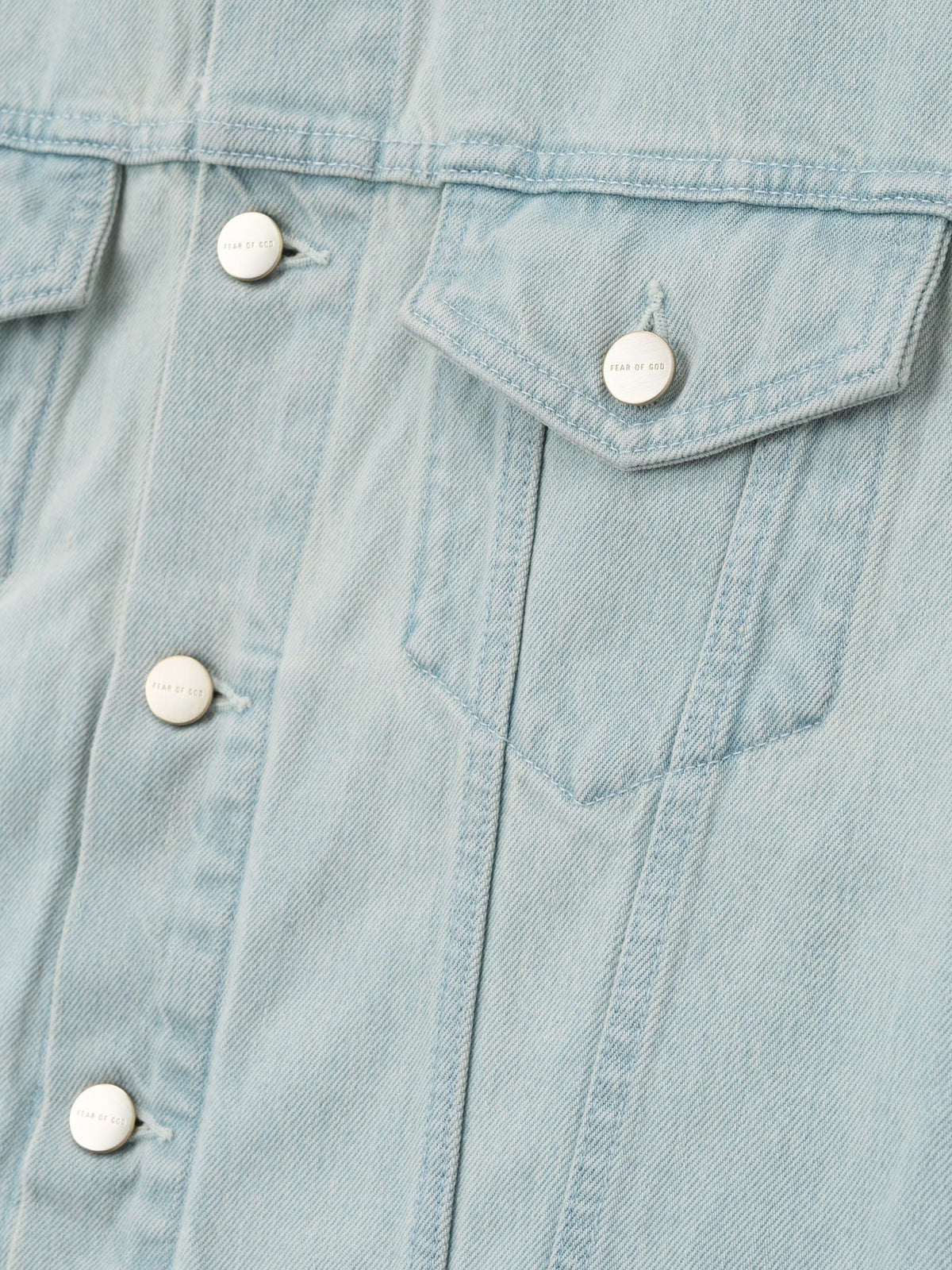 Bleached Denim Classic Trucker Jacket