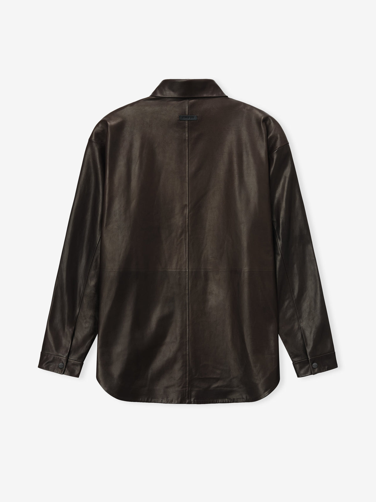 Leather Relaxed Shirt