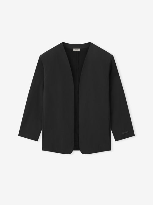 Collarless Jacket