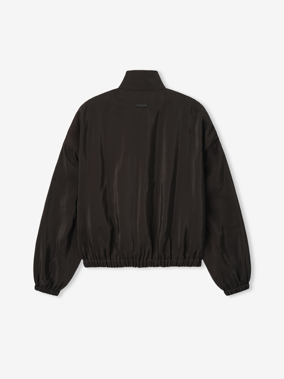 Womens Crinkle Viscose Track Jacket