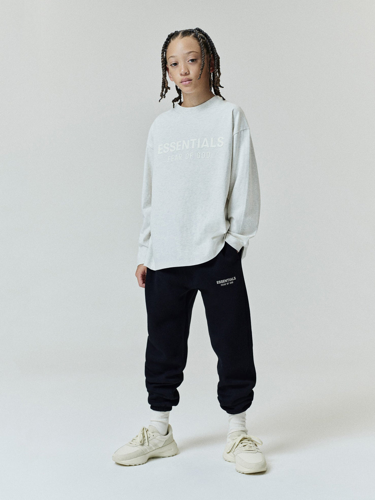 Kids Essentials FW26 Classic Long Sleeve Tee
