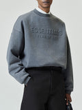 Embossed FW26 90s Relaxed Crewneck