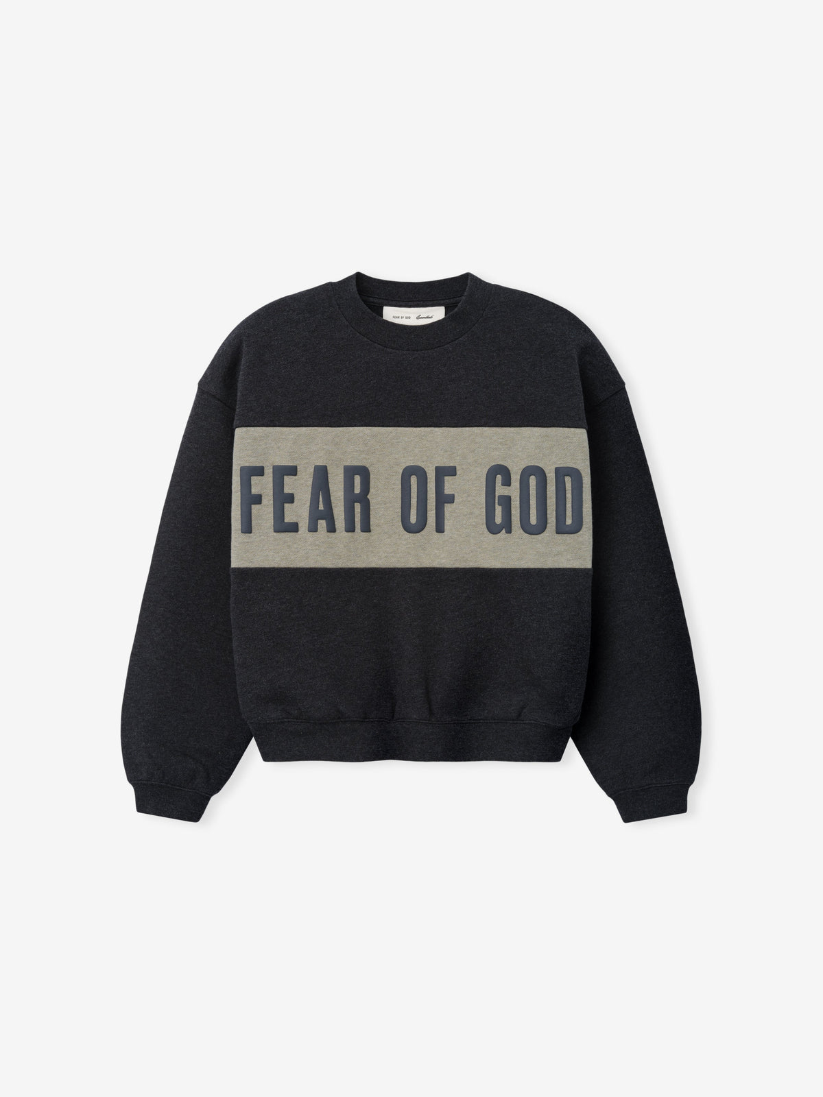 Kids Cropped Relaxed Panelled Sweatshirt
