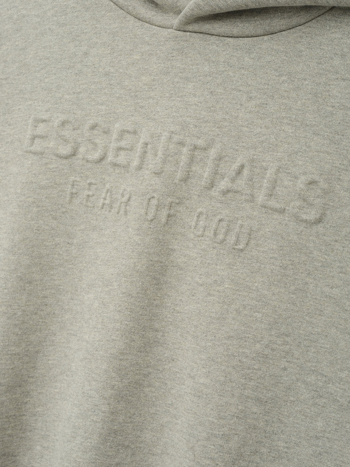 Womens Embossed FW26 Modern Cropped Hoodie