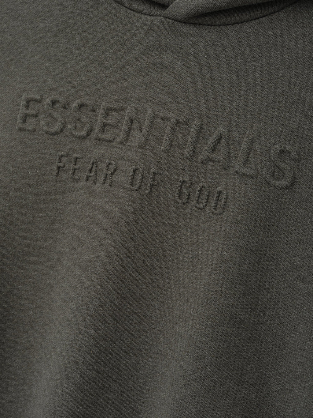 Womens Embossed FW26 Cropped Hoodie
