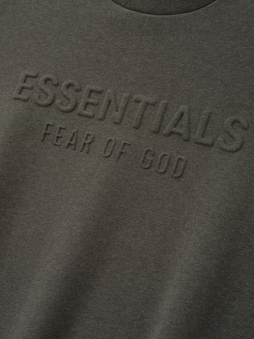 Embossed FW26 90s Relaxed Crewneck